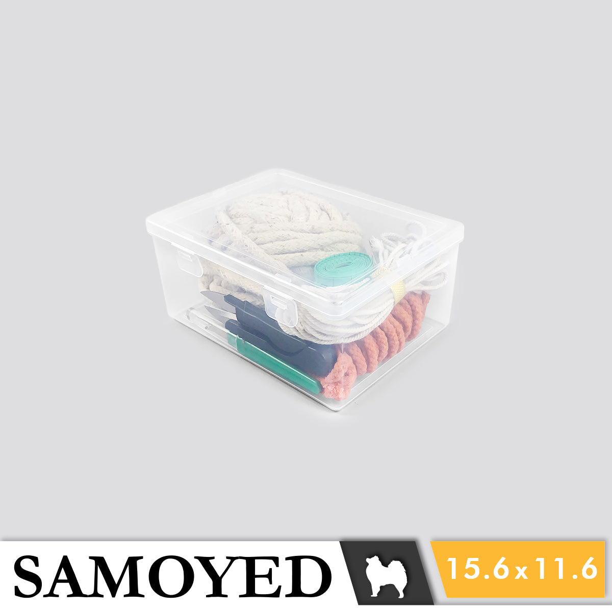 Plastic Box Samoyed SW 156 x 116 x 71 mm