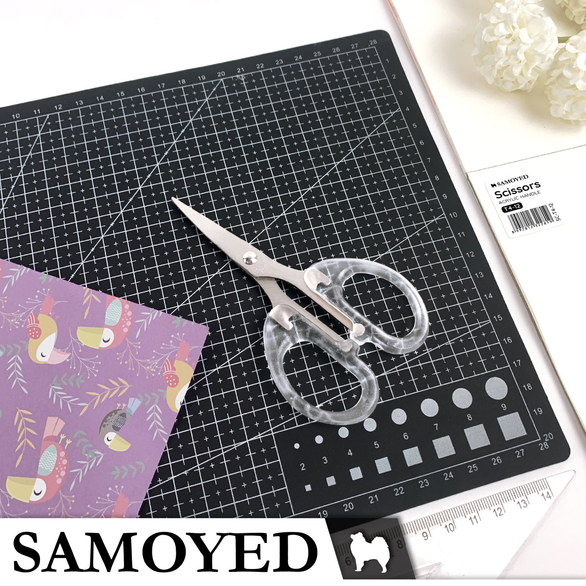 Scissors Samoyed SC-T4-12