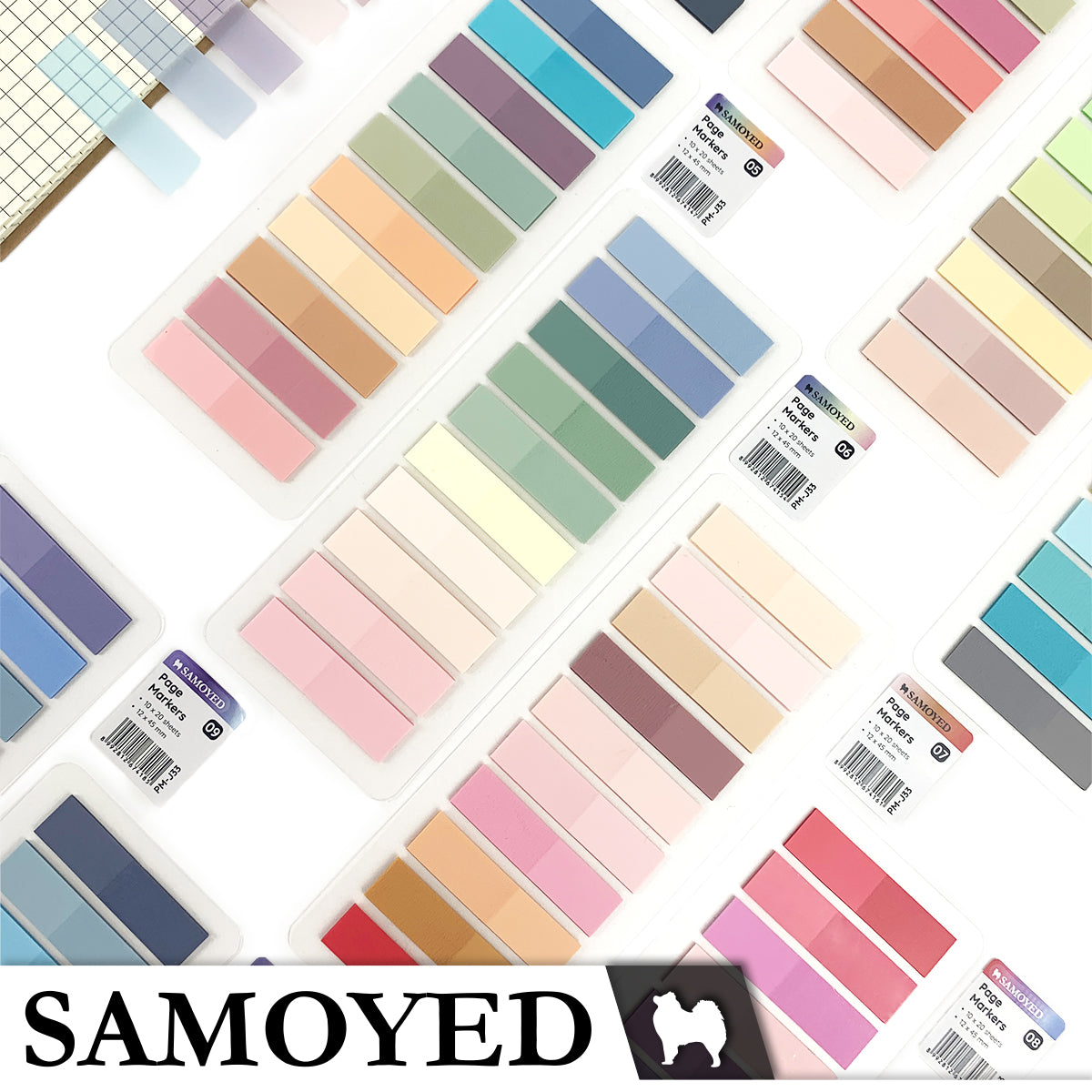 Page Markers Samoyed PM-J33