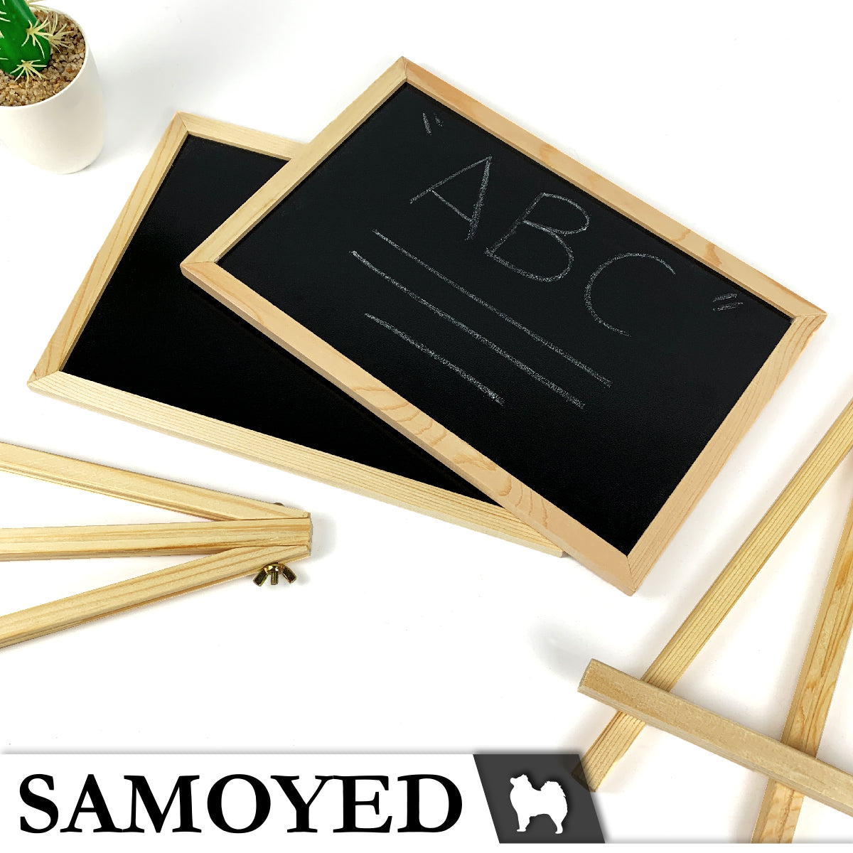 Blackboard Easel Set Samoyed WBES-C-2030A