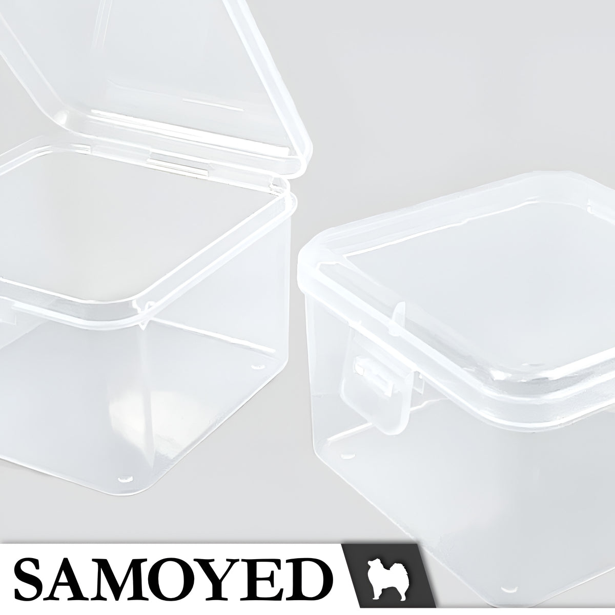 Plastic Box Samoyed SG 104 x 104 x 54 mm