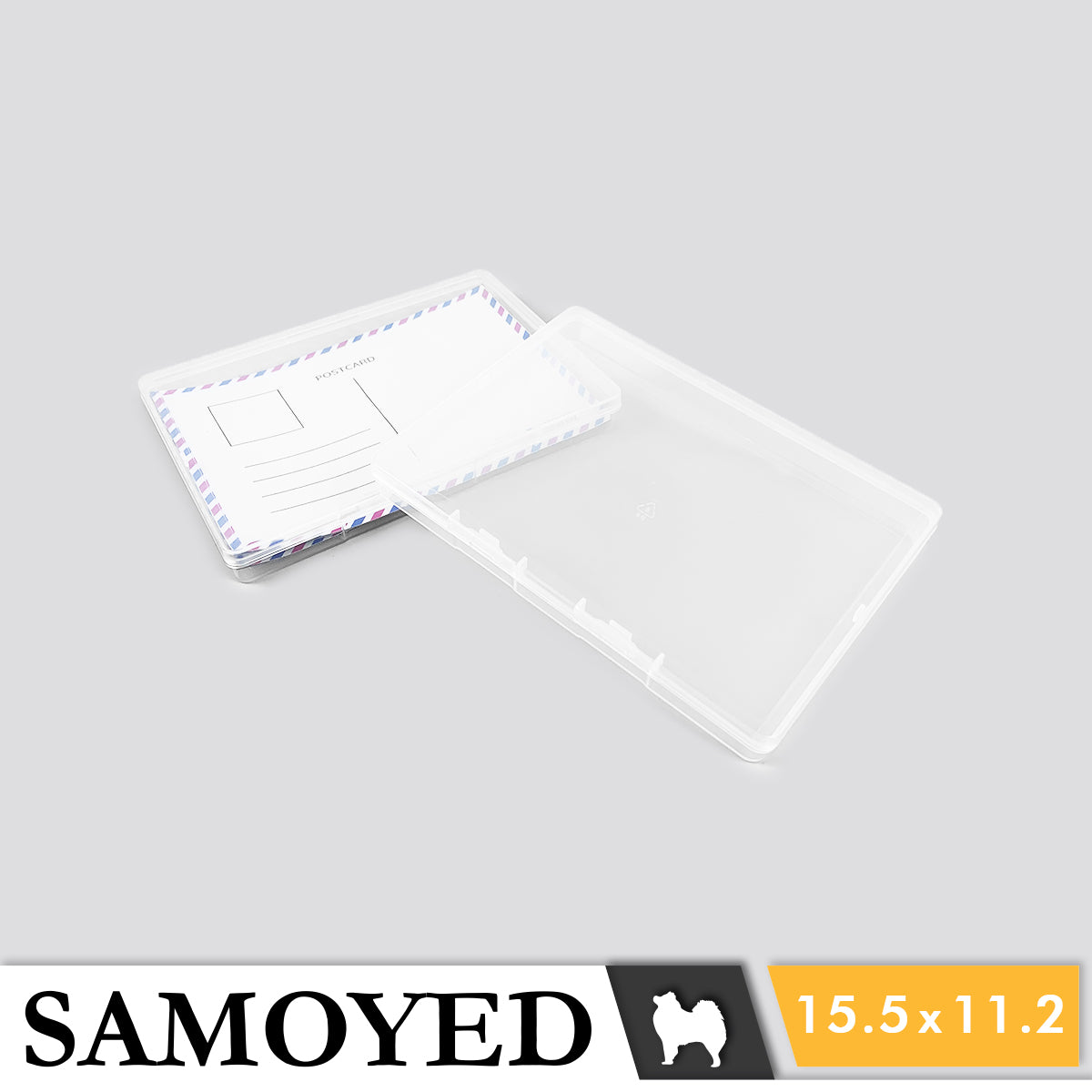 Plastic Box Samoyed SM 155 x 112 x 17 mm