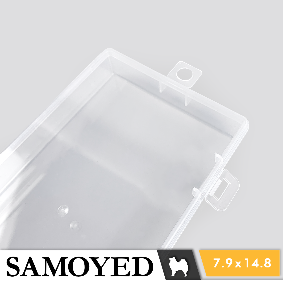 Plastic Box Samoyed HJ 79 x 148 x 20 mm