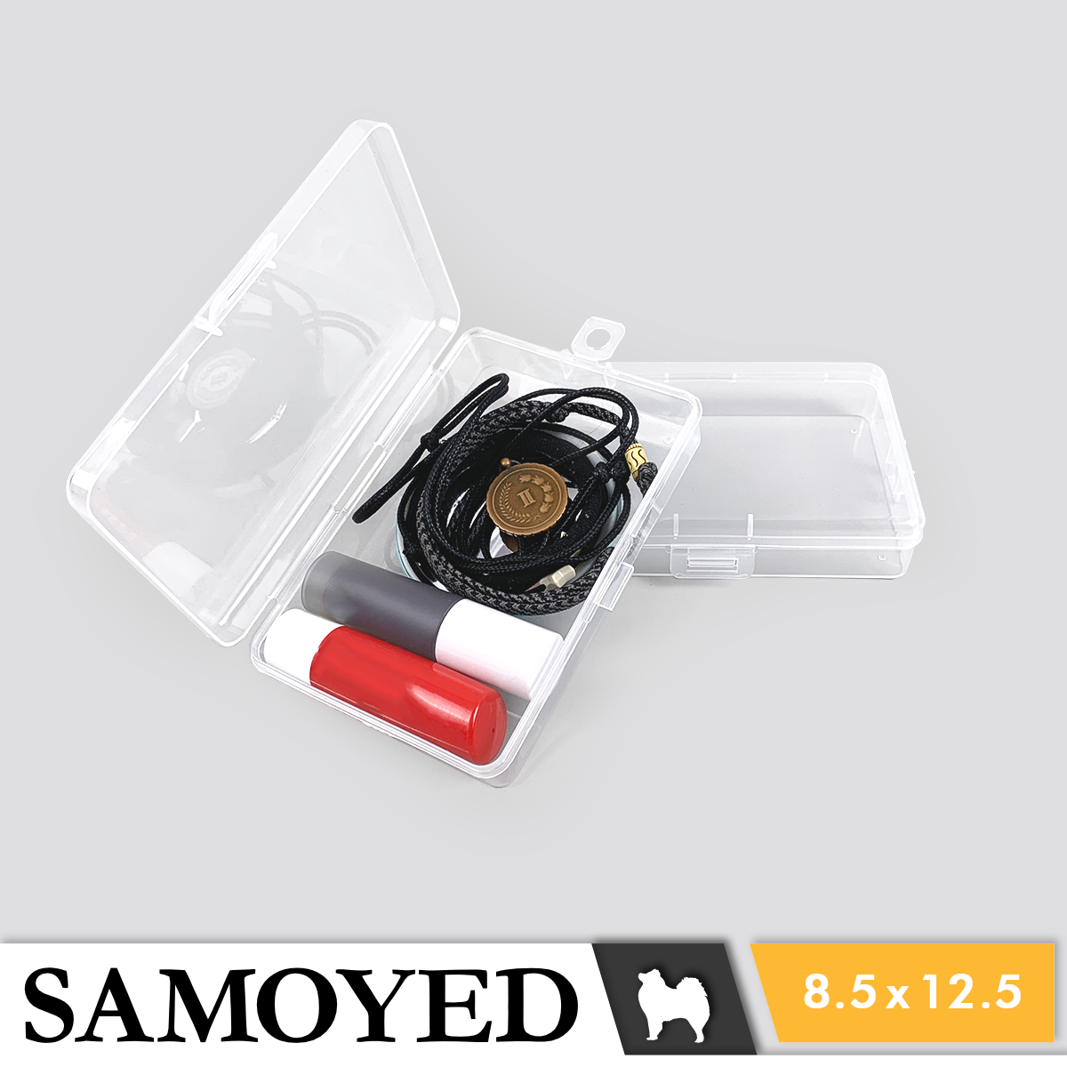Plastic Box Samoyed HJ 85 x 125 x 26 mm