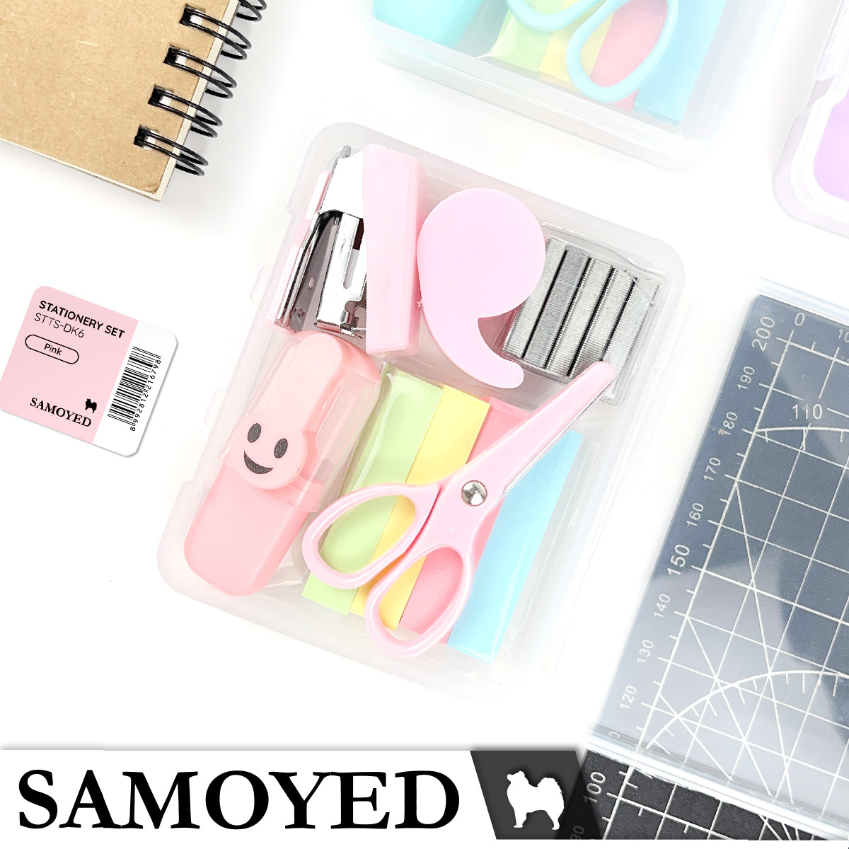 Stationery Set Samoyed STTS-DK6