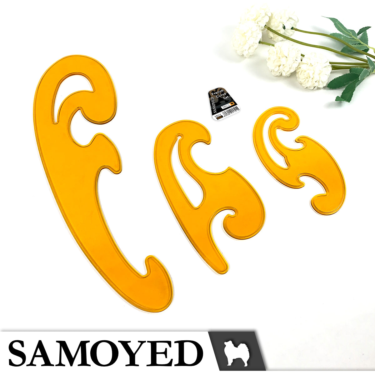 French Curve Set Samoyed FRCV-Q3L