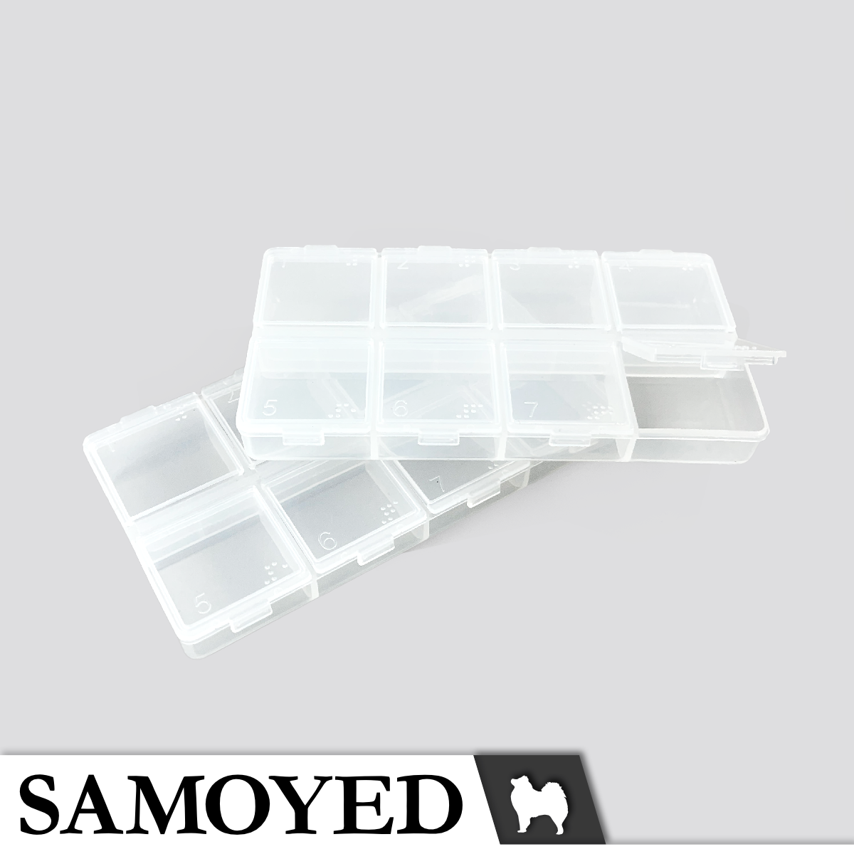 Plastic Box Samoyed LN8-107