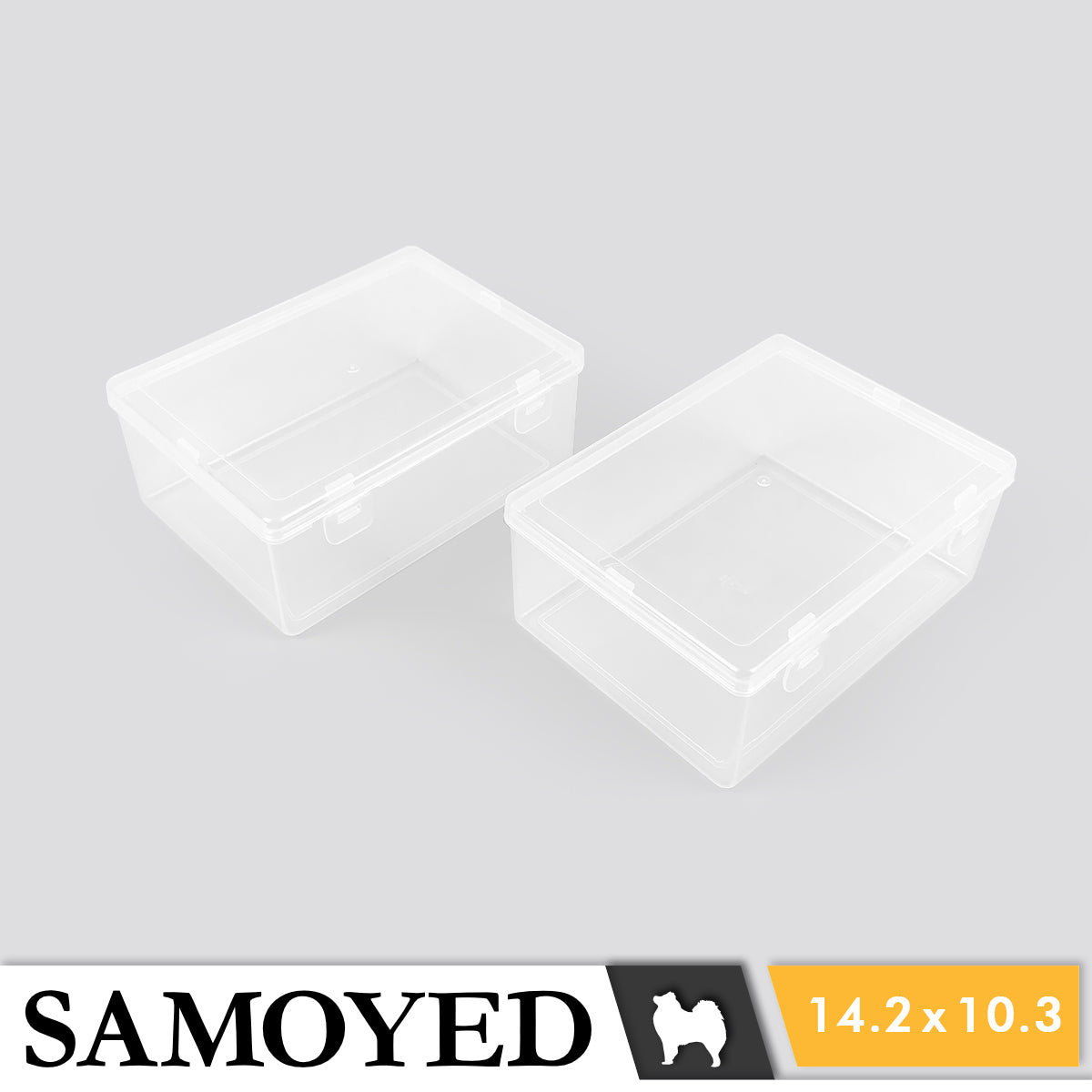 Plastic Box Samoyed SW 142 x 103 x 58 mm