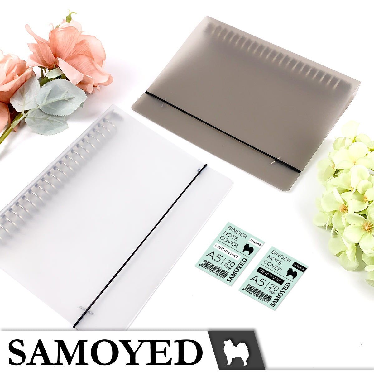 Binder Note Cover A5 Samoyed CBNT-11