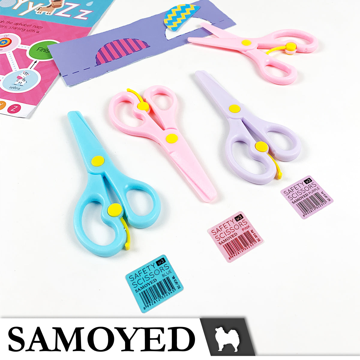 Safety Scissors Samoyed SC-SF3