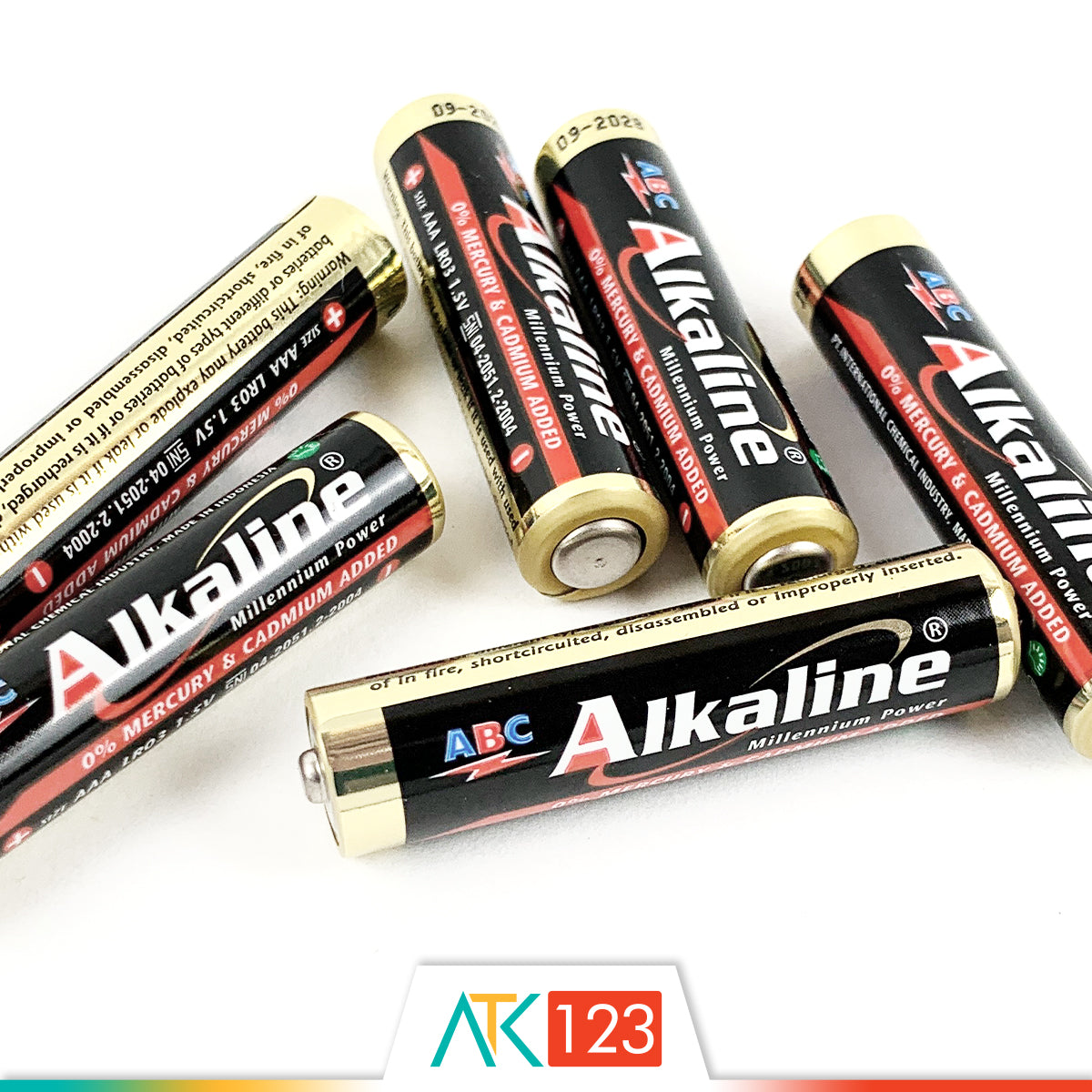 Battery ABC Alkaline LR03/AAA 4B+2B