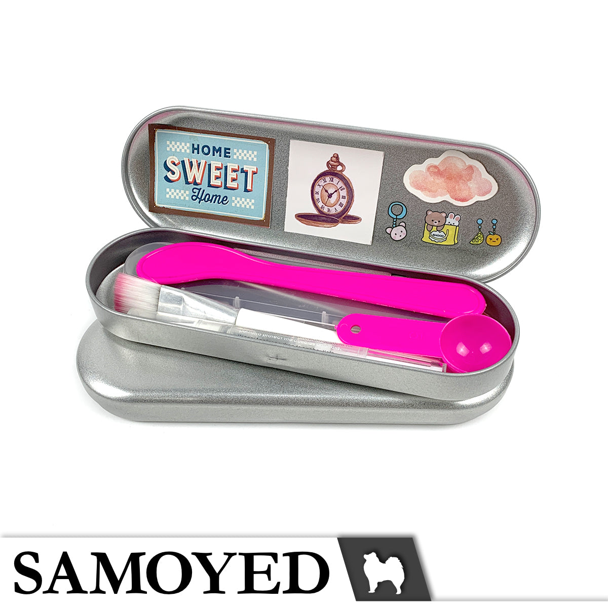 Tinplate Box Samoyed TNPX-F 178 x 58 x 20 mm