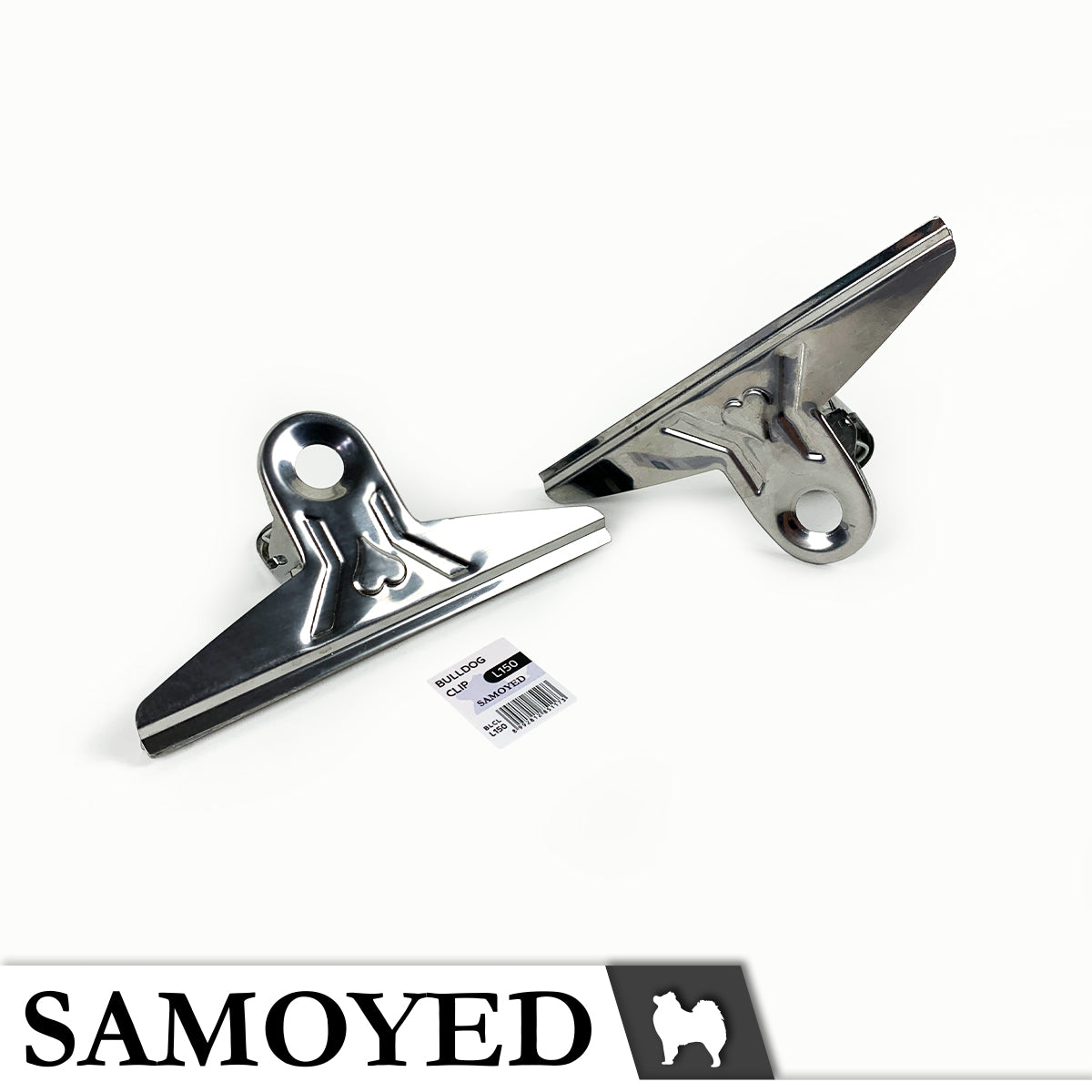 Bulldog Clip Samoyed BLCL-L150