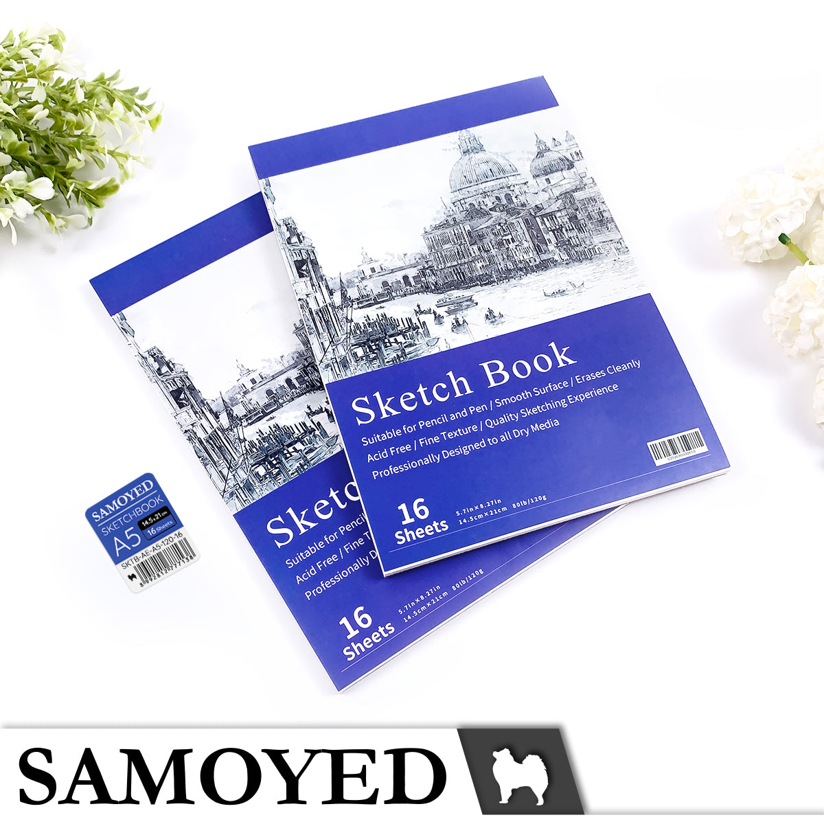 Sketchbook Samoyed SKTB-AE A5