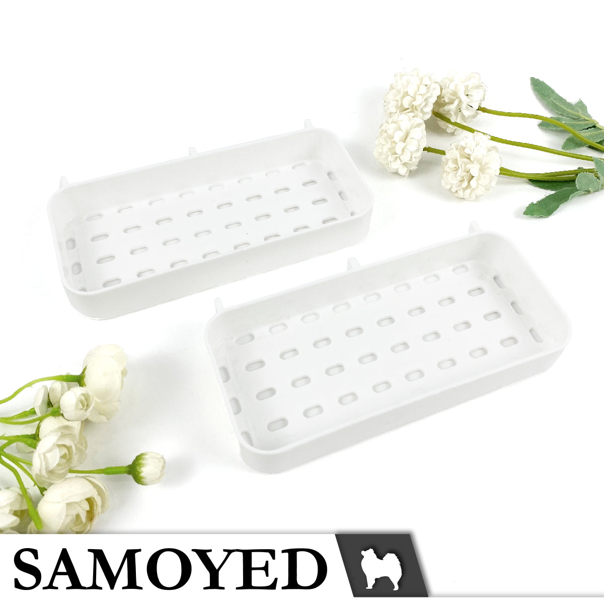 Pegboard Tray Samoyed 188 x 94 x 29 mm