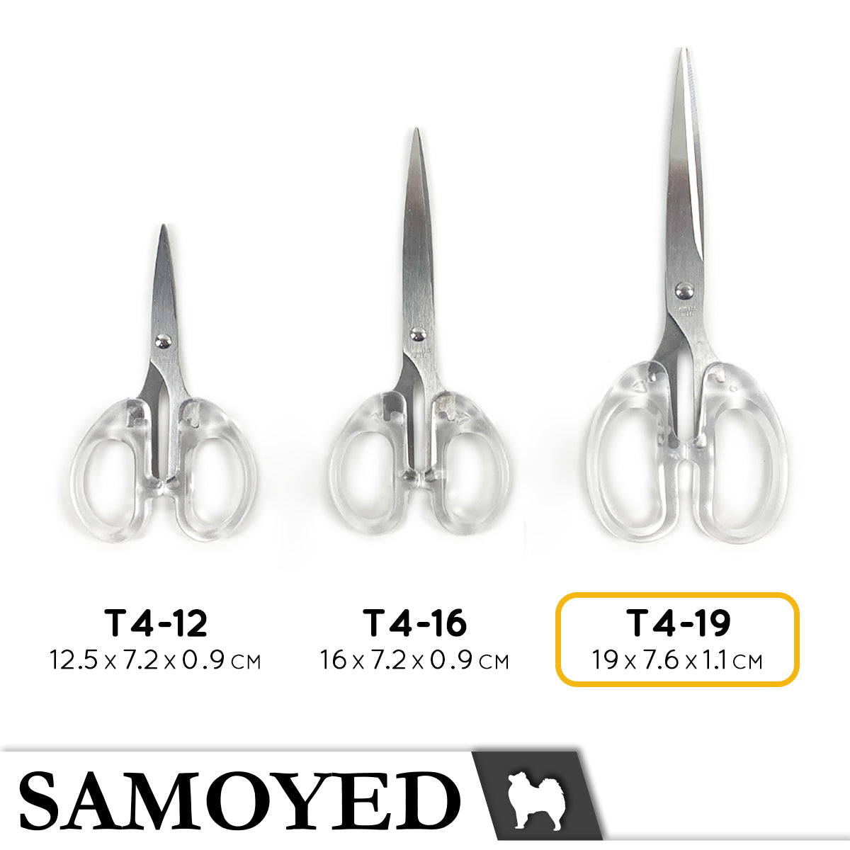 Scissors Samoyed SC-T4-19