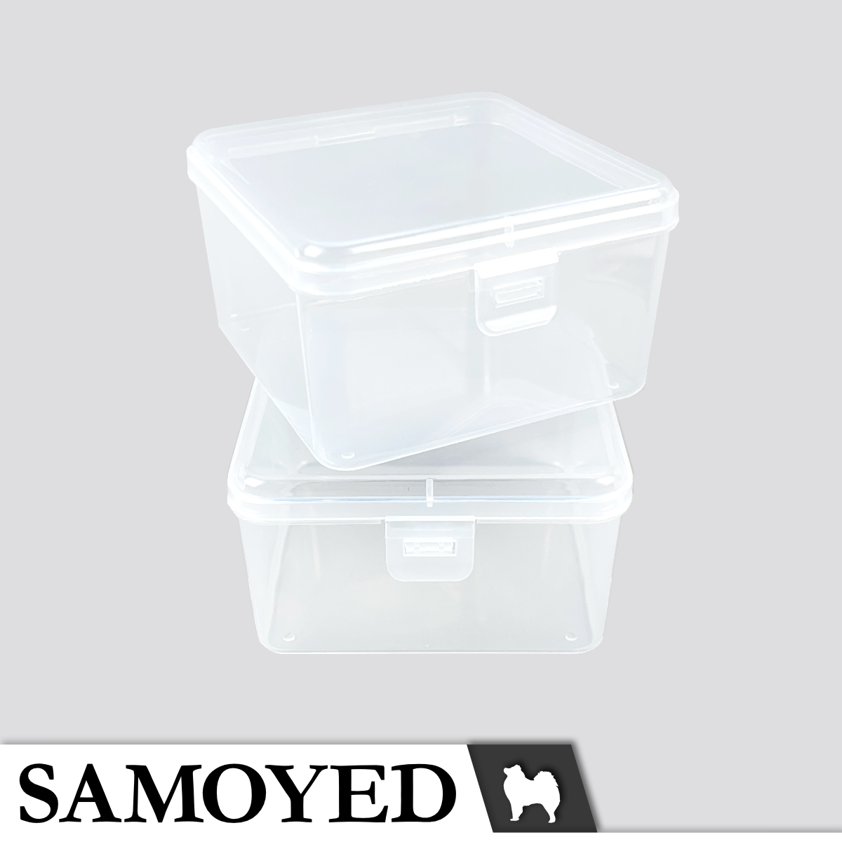Plastic Box Samoyed SG 94 x 94 x 54 mm