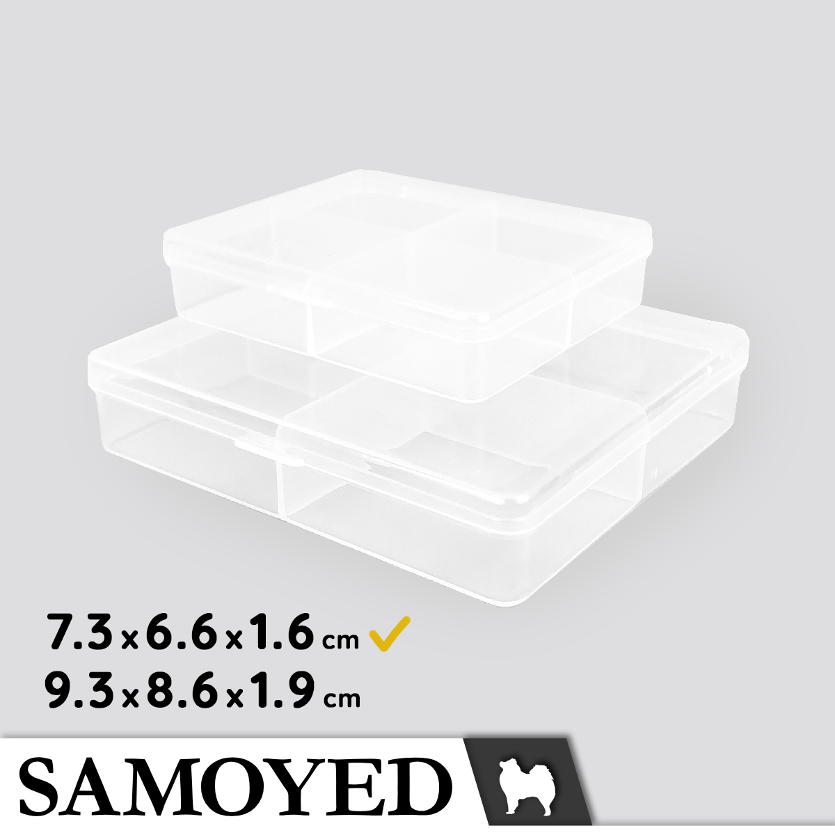 Plastic Box Samoyed F4-73