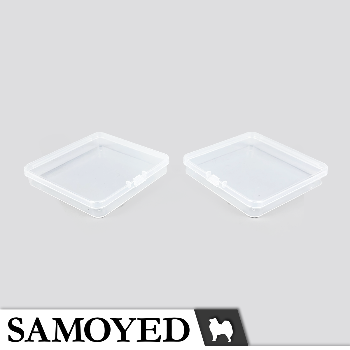 Plastic Box Samoyed SD 85 x 85 x 15 mm