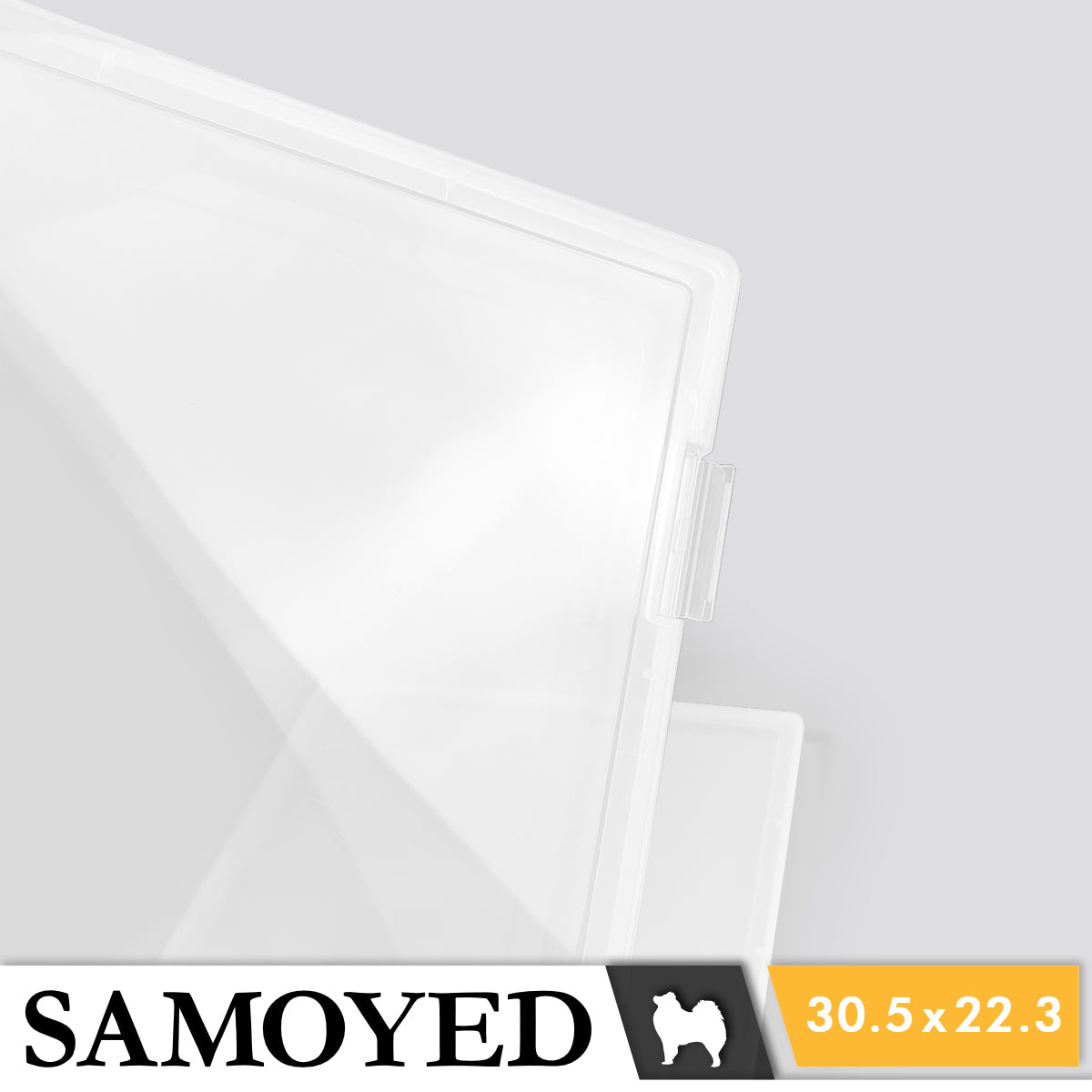 Plastic Box Samoyed SN 305 x 223 x 22 mm