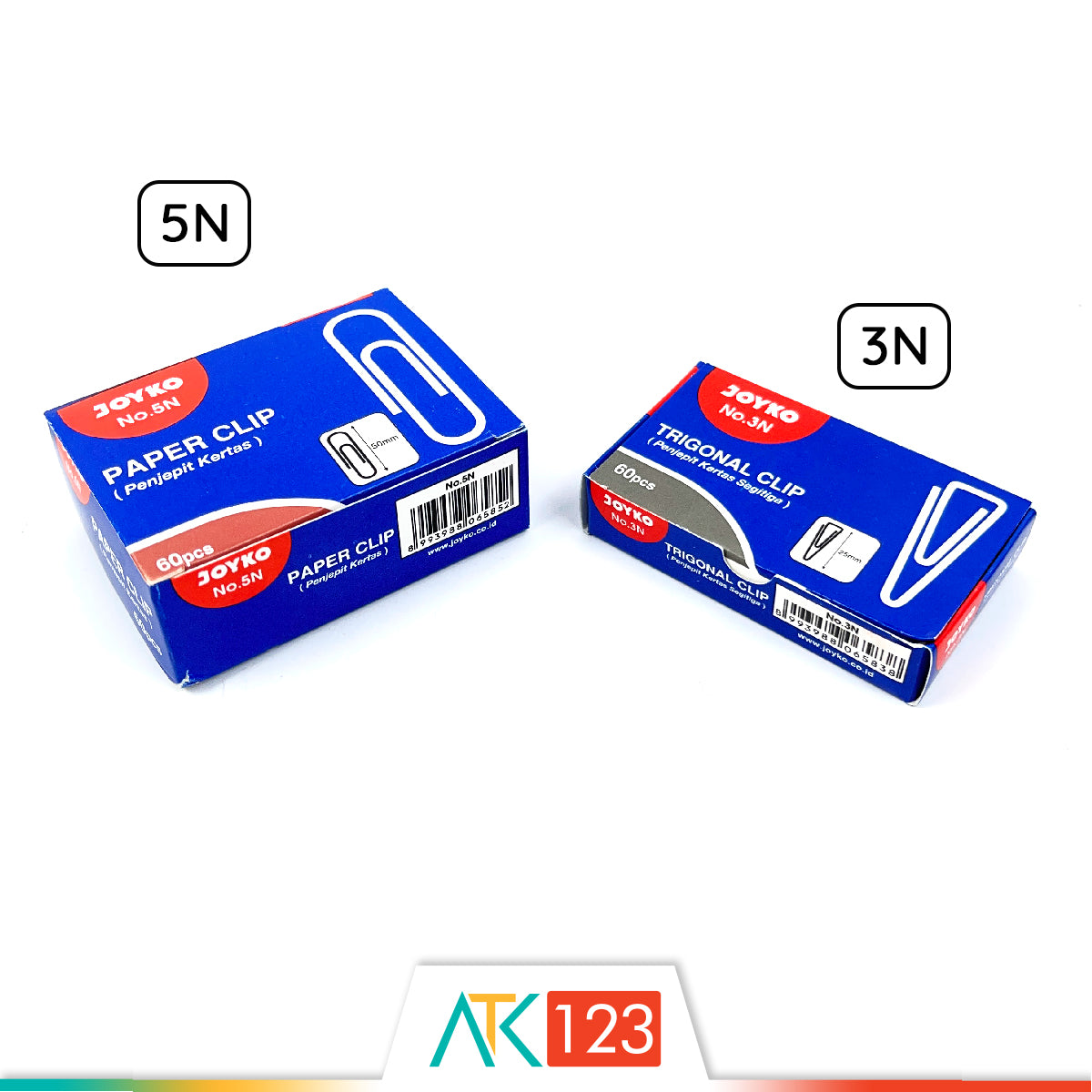 Paper Clips Joyko No. 3 Trigonal