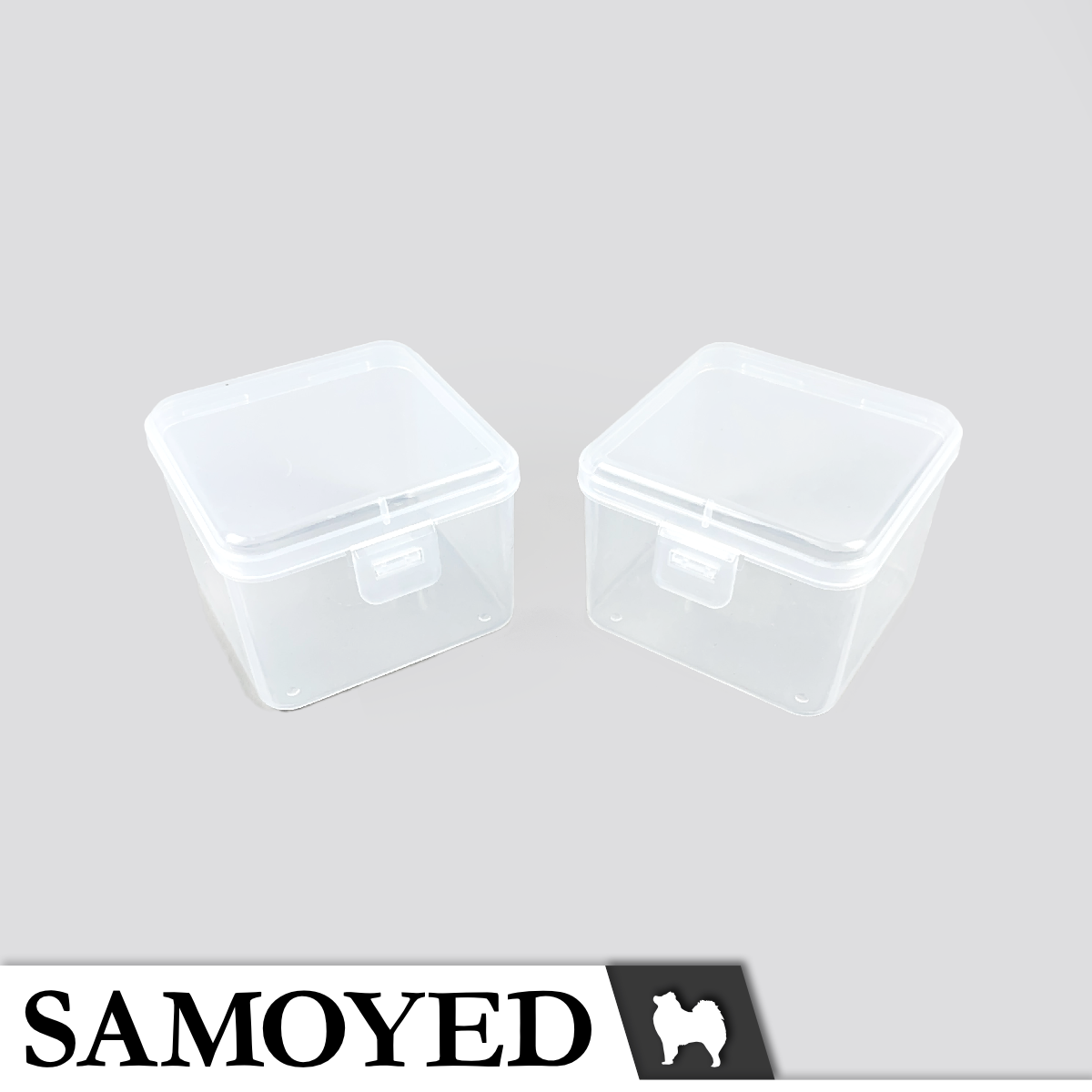 Plastic Box Samoyed SG 74 x 74 x 54 mm