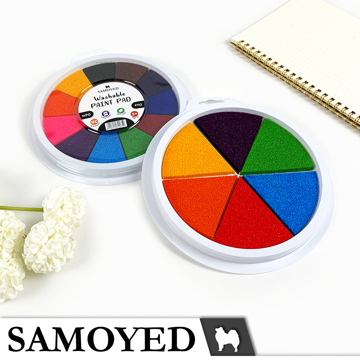 Washable Paint Pad Samoyed WPD