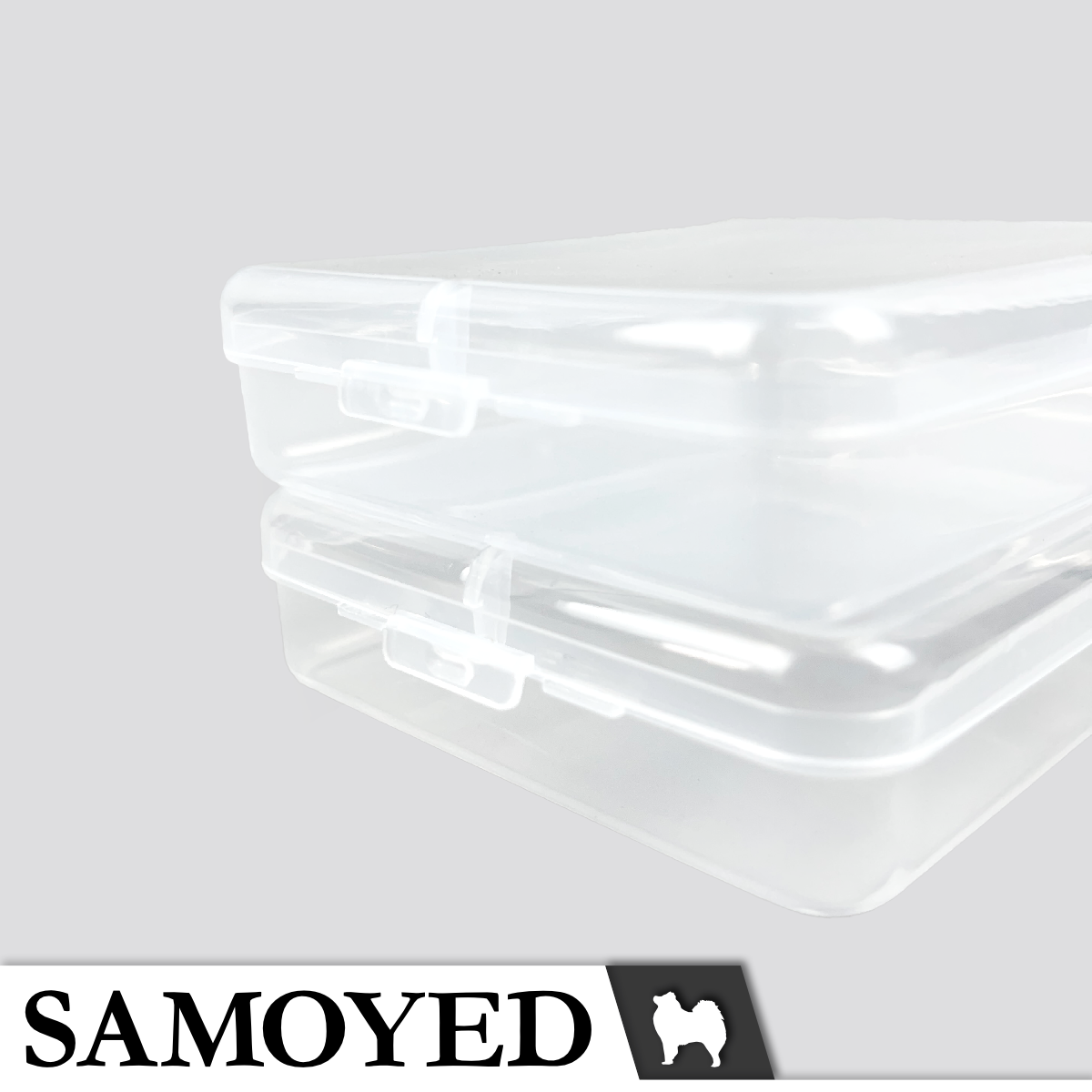 Plastic Box Samoyed SC 115 x 92 x 27 mm
