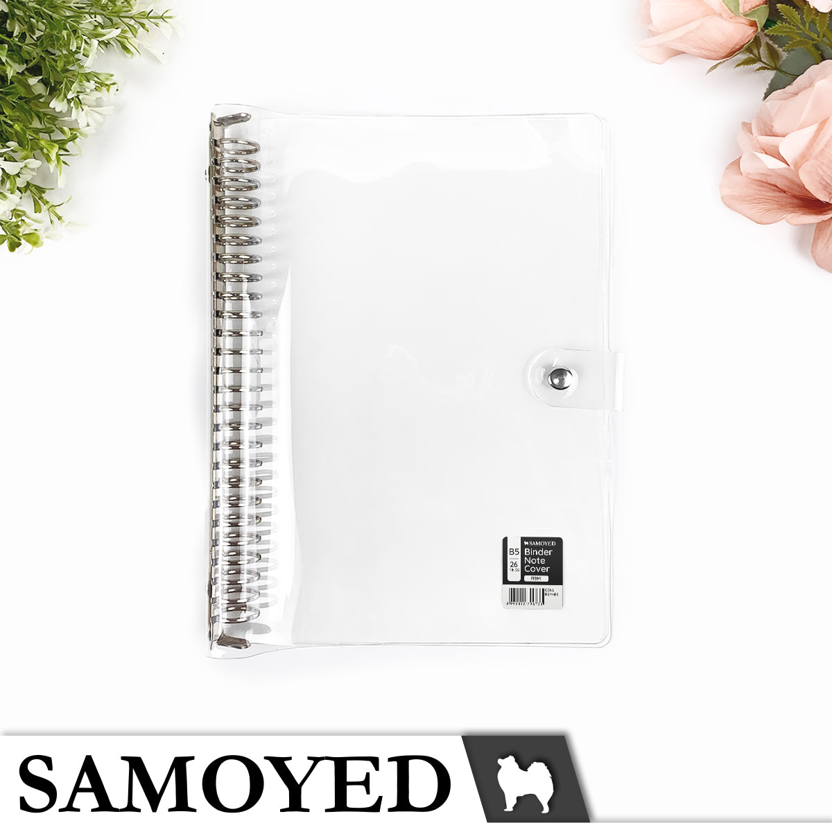 Binder Note Cover B5 Samoyed CBNL-R9M-B5