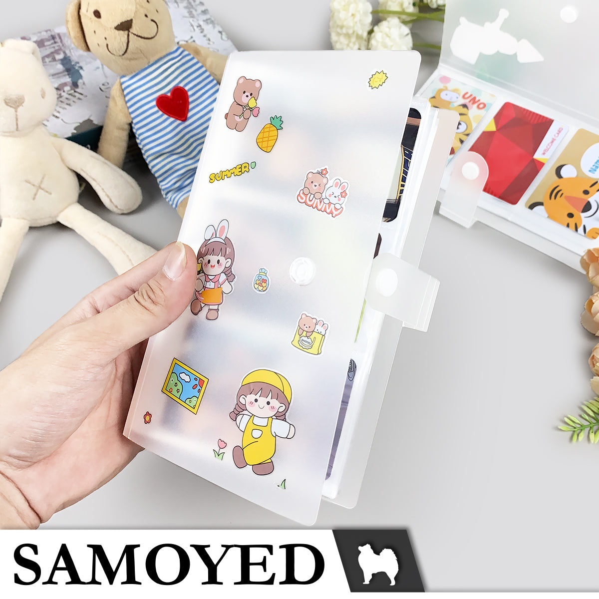 Card Book Samoyed CRDB-K13D