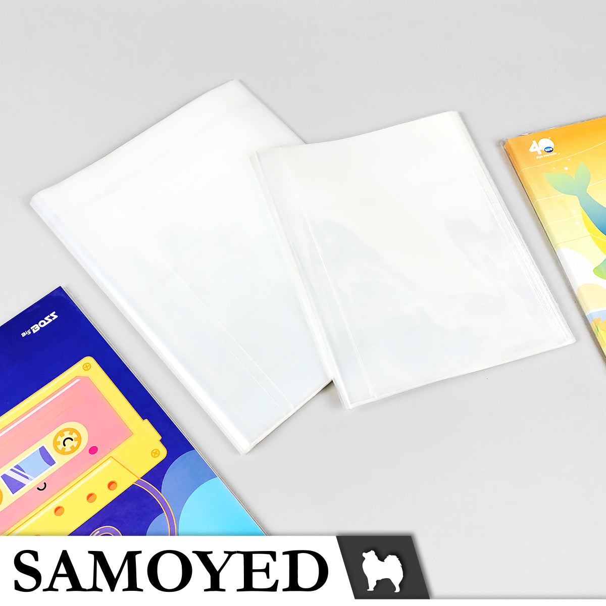 Book Covers Samoyed BKCV-PS 100 Sheets
