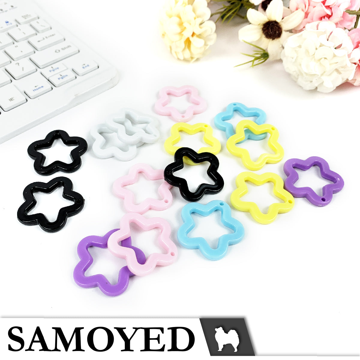 Accessory Charm Samoyed CHRM-PD-AST1