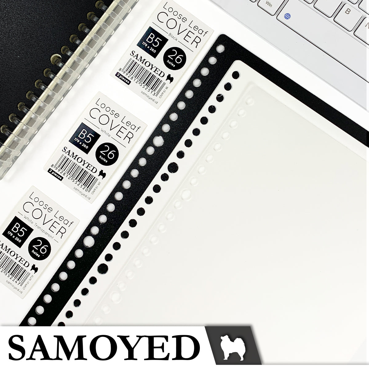 Loose Leaf Cover B5 Samoyed CNPP-51