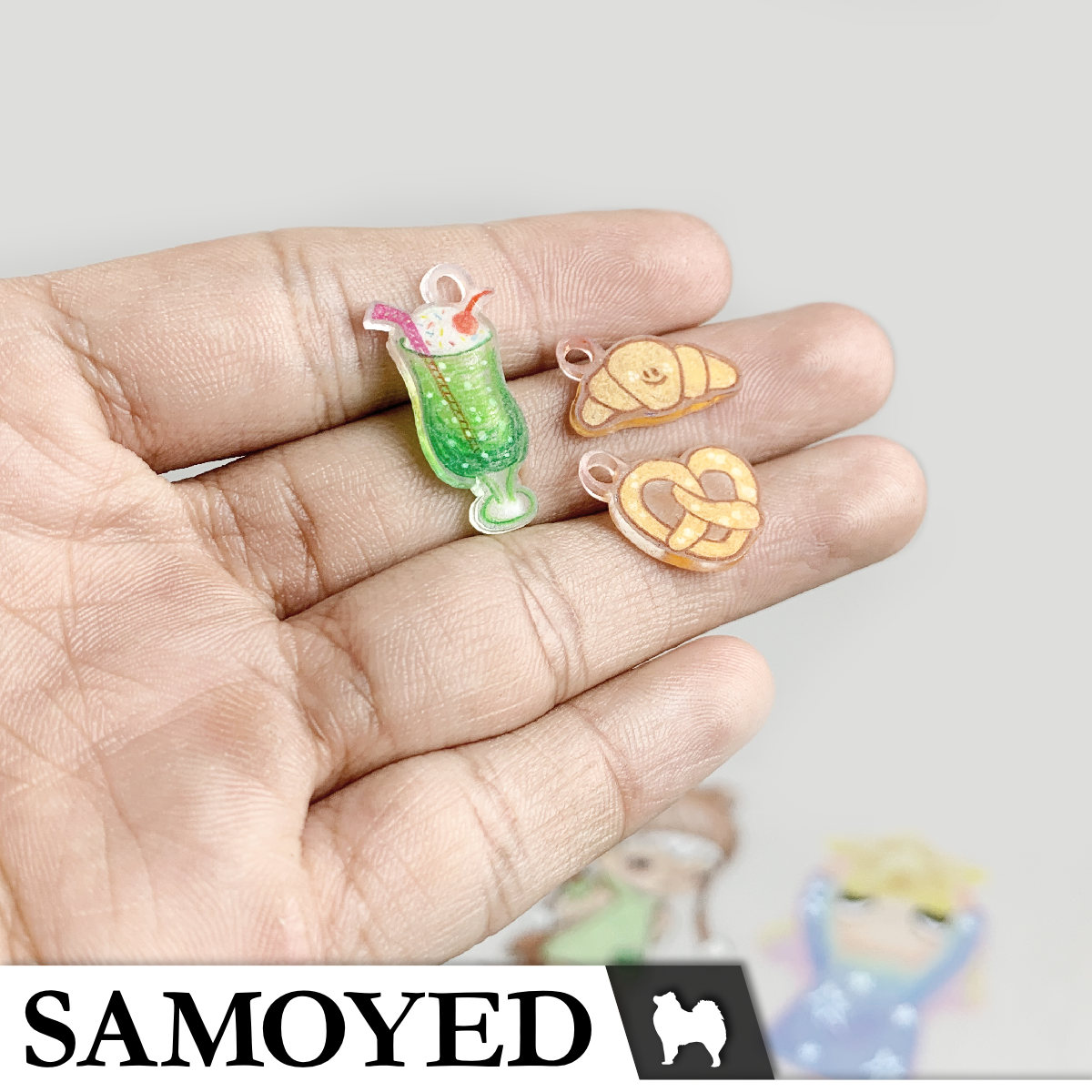 Shrinkable Plastic Sheet A5 Samoyed SPS-HT