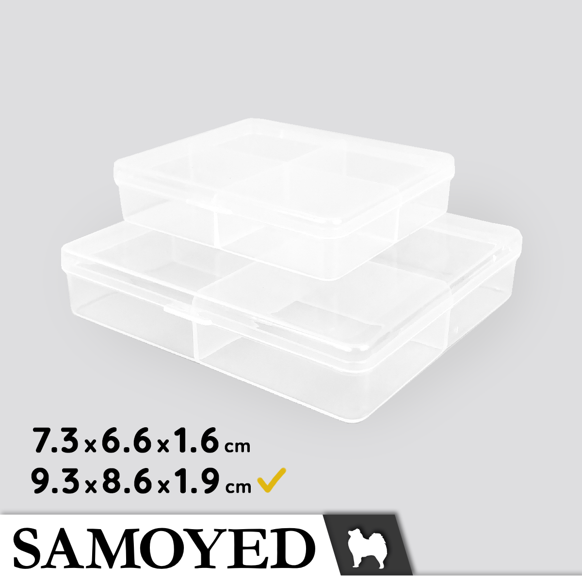 Plastic Box Samoyed F4-93