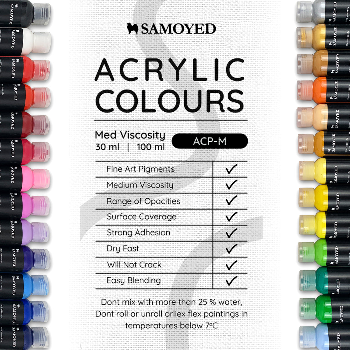 Acrylic Colour 30 ml Samoyed ACP-M