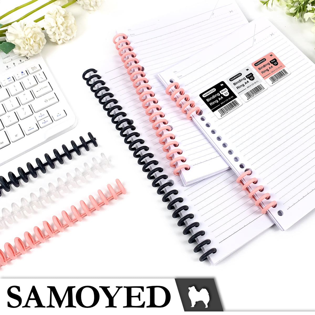 Binding Ring A4 Samoyed BRLP-CD