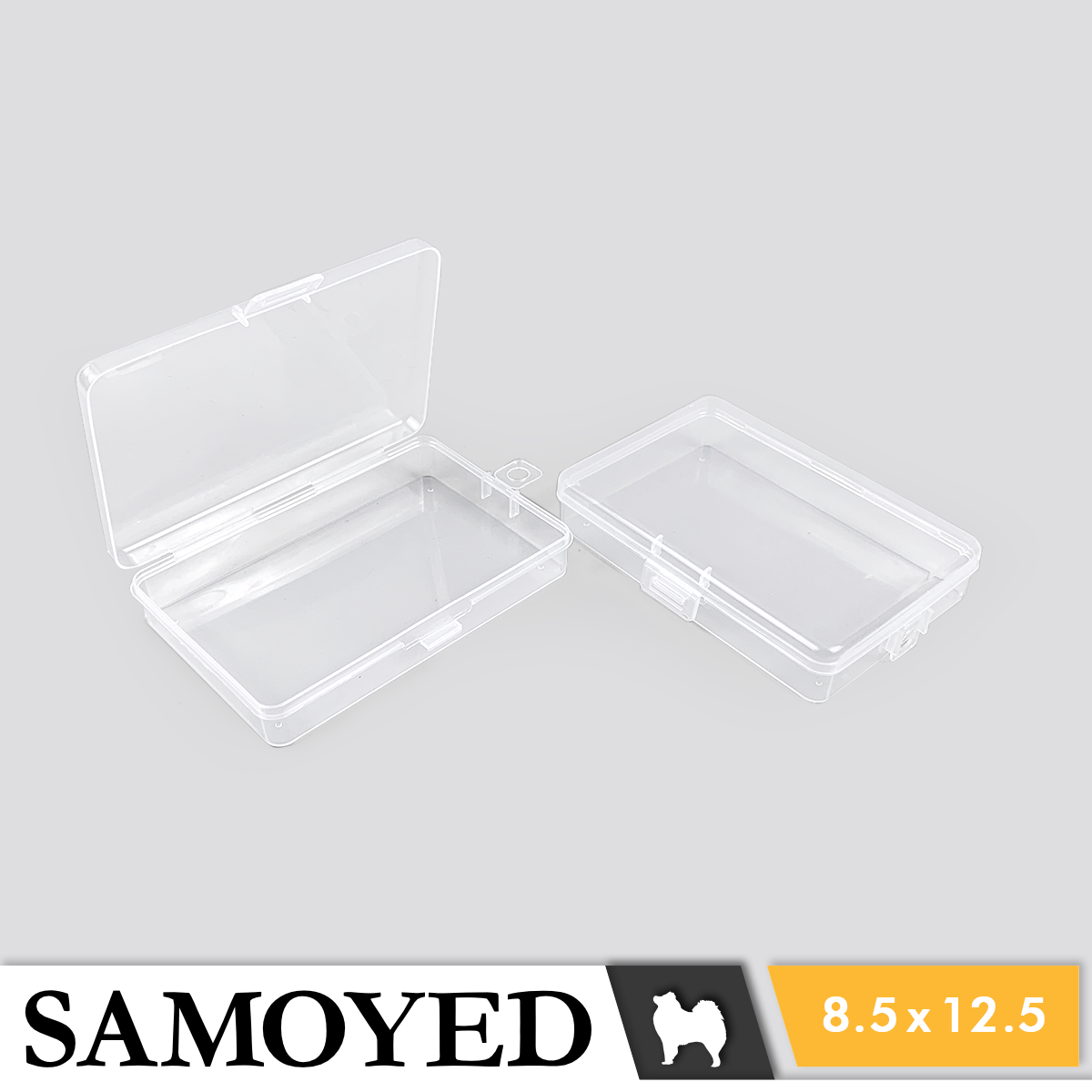 Plastic Box Samoyed HJ 85 x 125 x 26 mm
