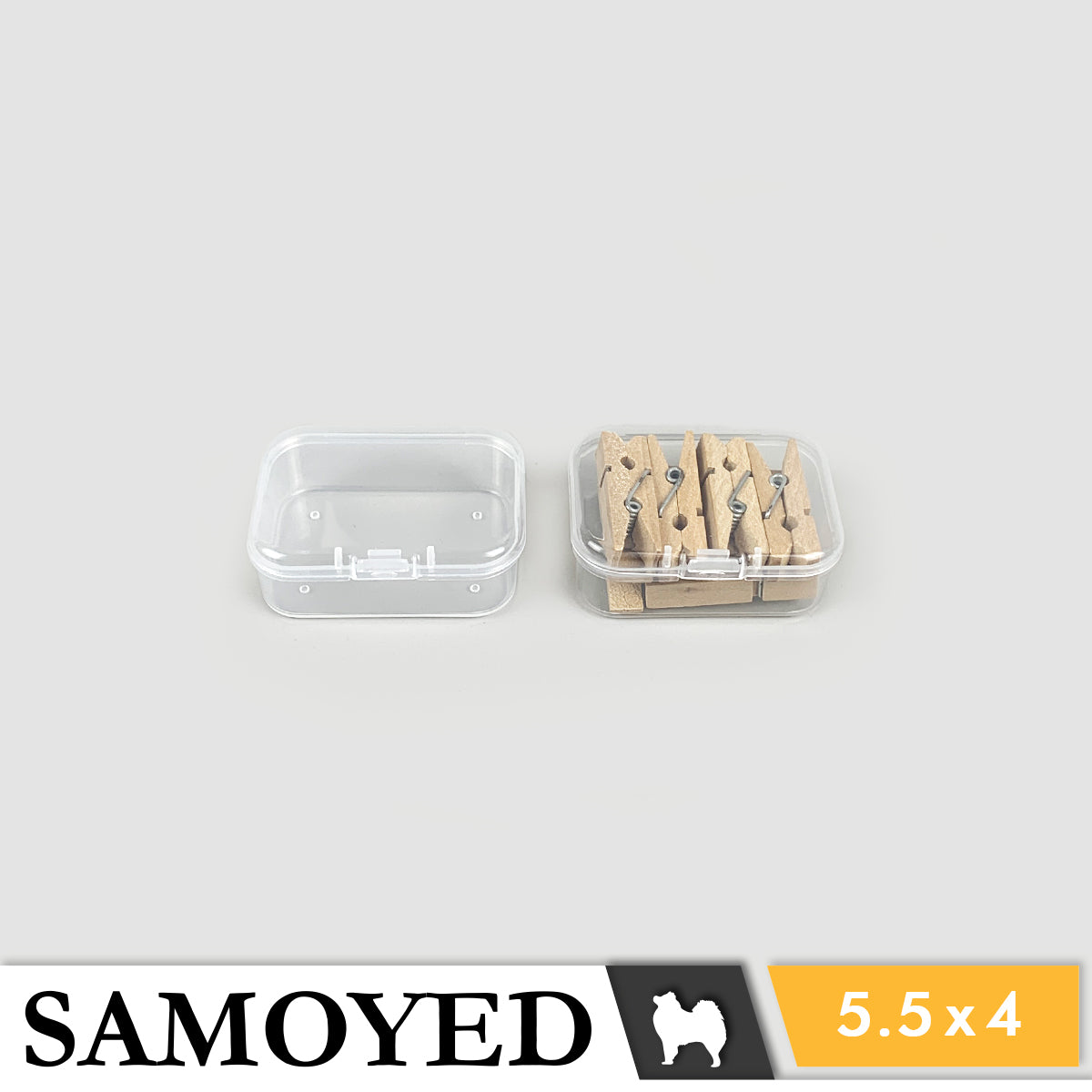 Plastic Box Samoyed SH 55 x 40 x 20 mm
