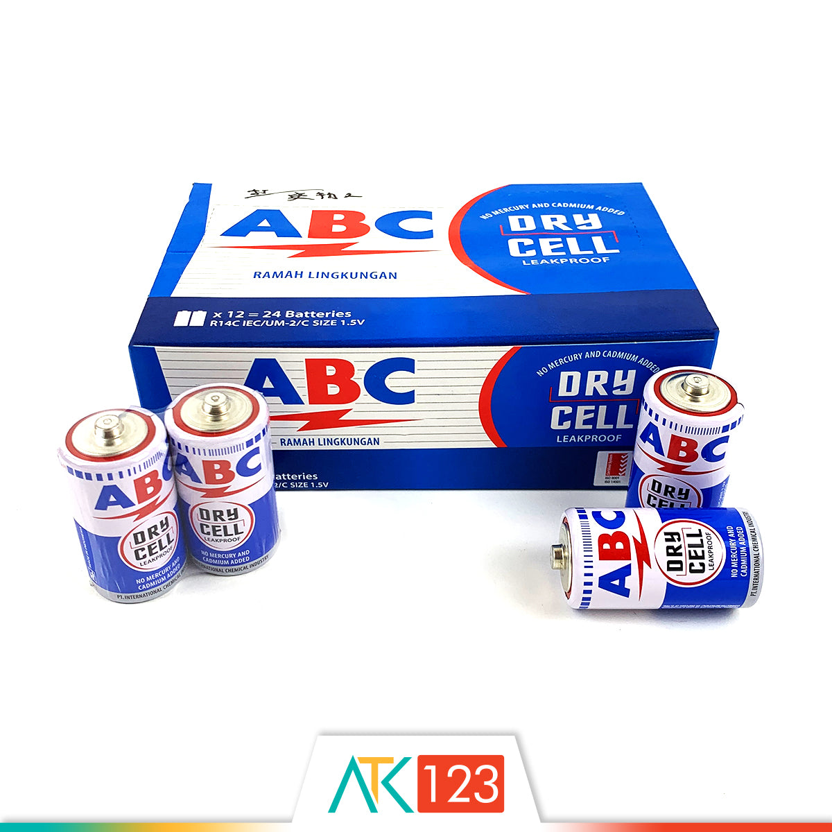 Battery ABC General Purpose R14/C 2S