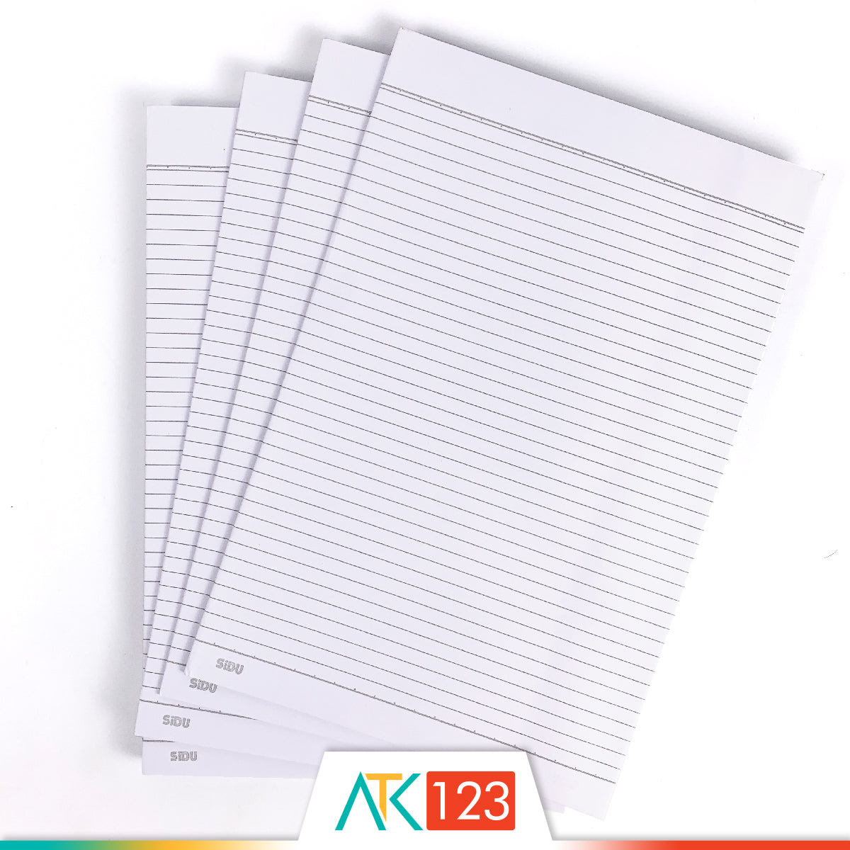 Kertas Double Folio Bergaris Sidu 100 lbr