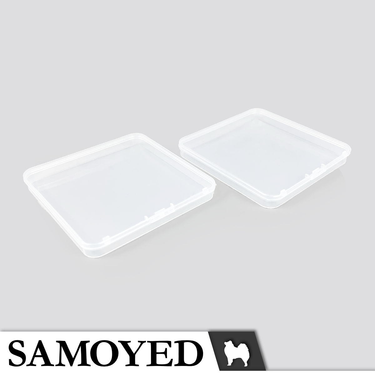 Plastic Box Samoyed SD 125 x 125 x 15 mm