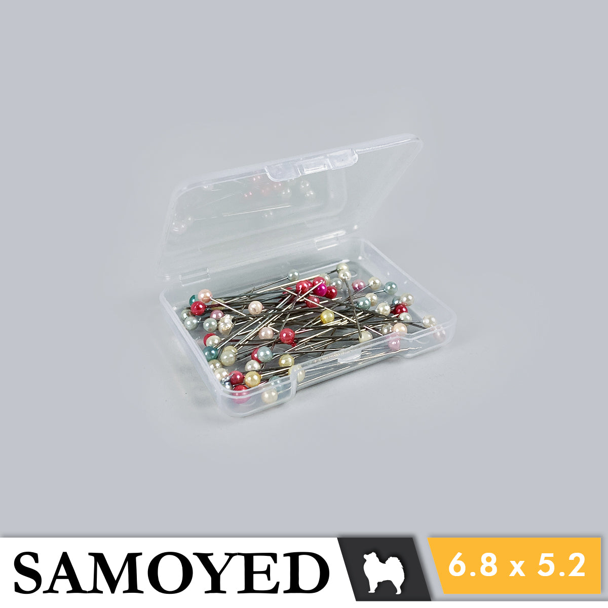 Plastic Box Samoyed SU 68 x 52 x 12 mm