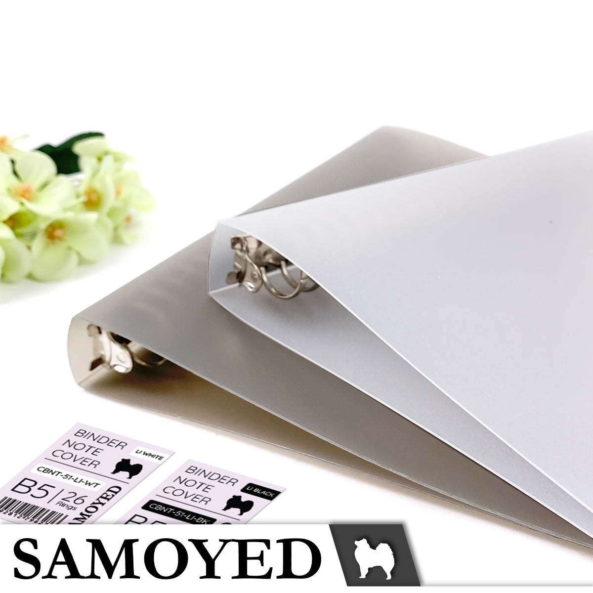 Binder Note Cover B5 Samoyed CBNT-51