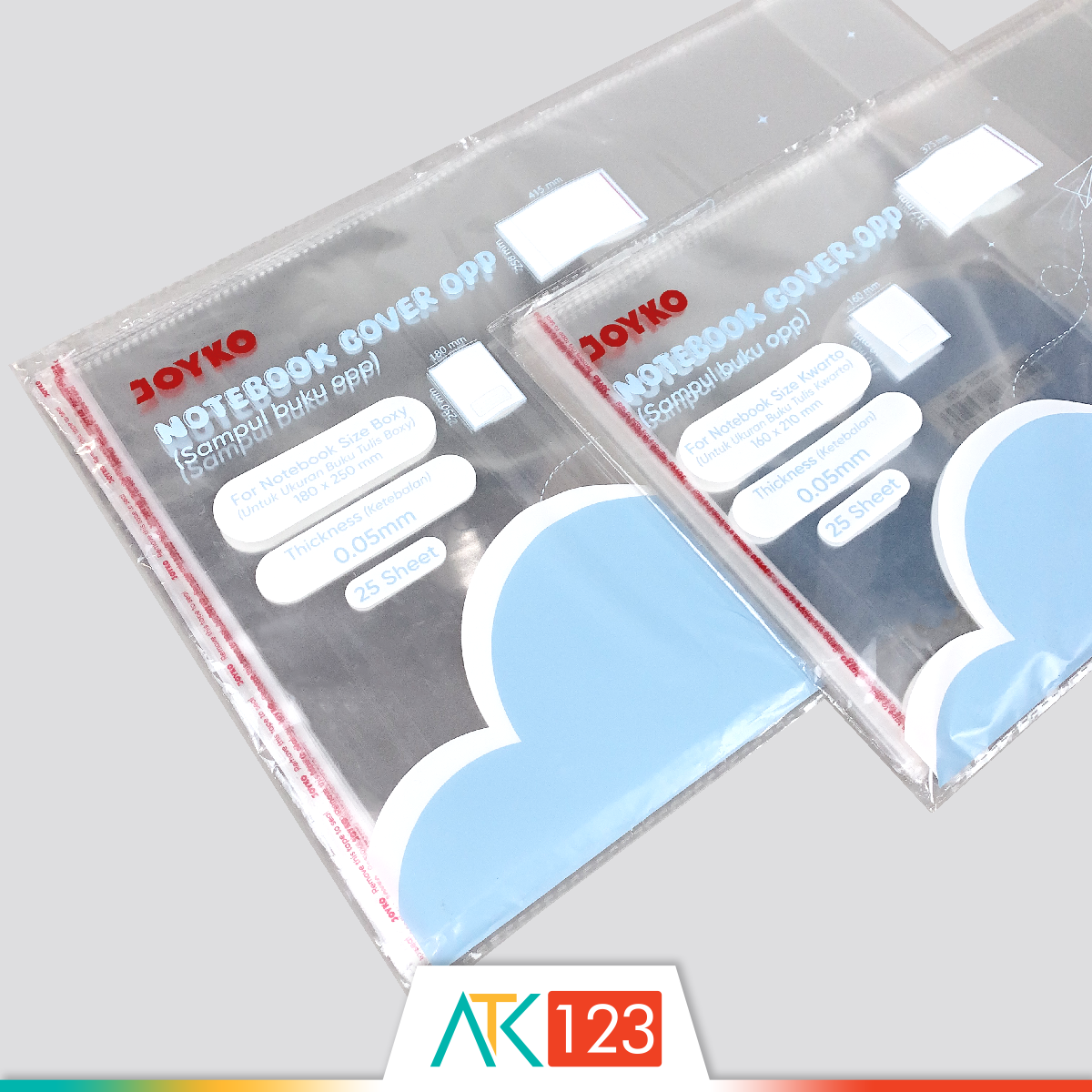 Notebook Covers OPP Joyko NBC-100 25 Sheets