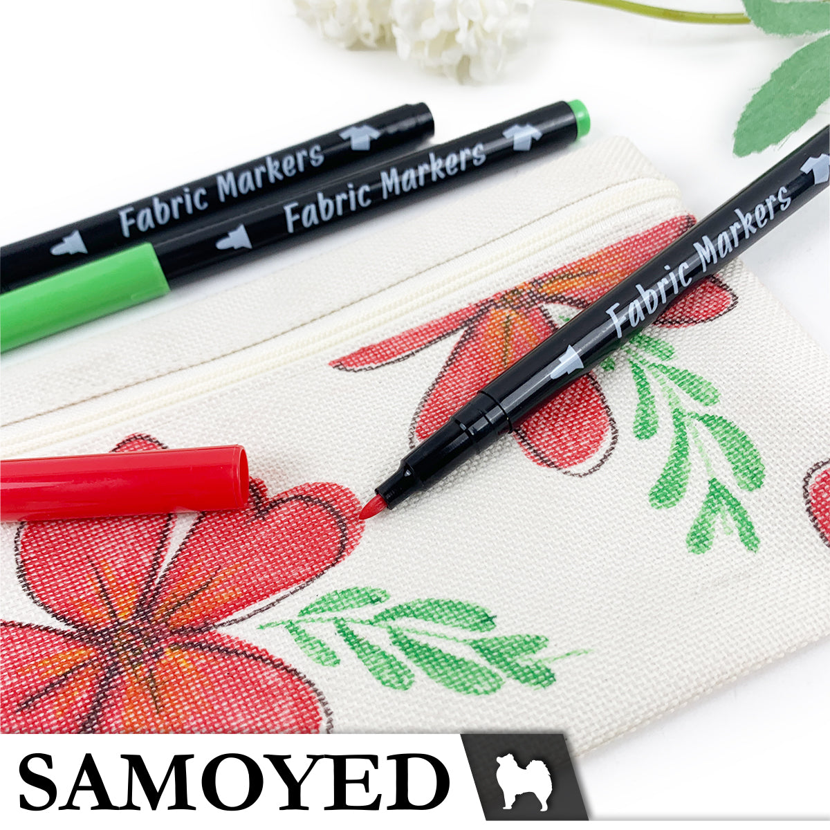Fabric Marker Samoyed PMK-FB59
