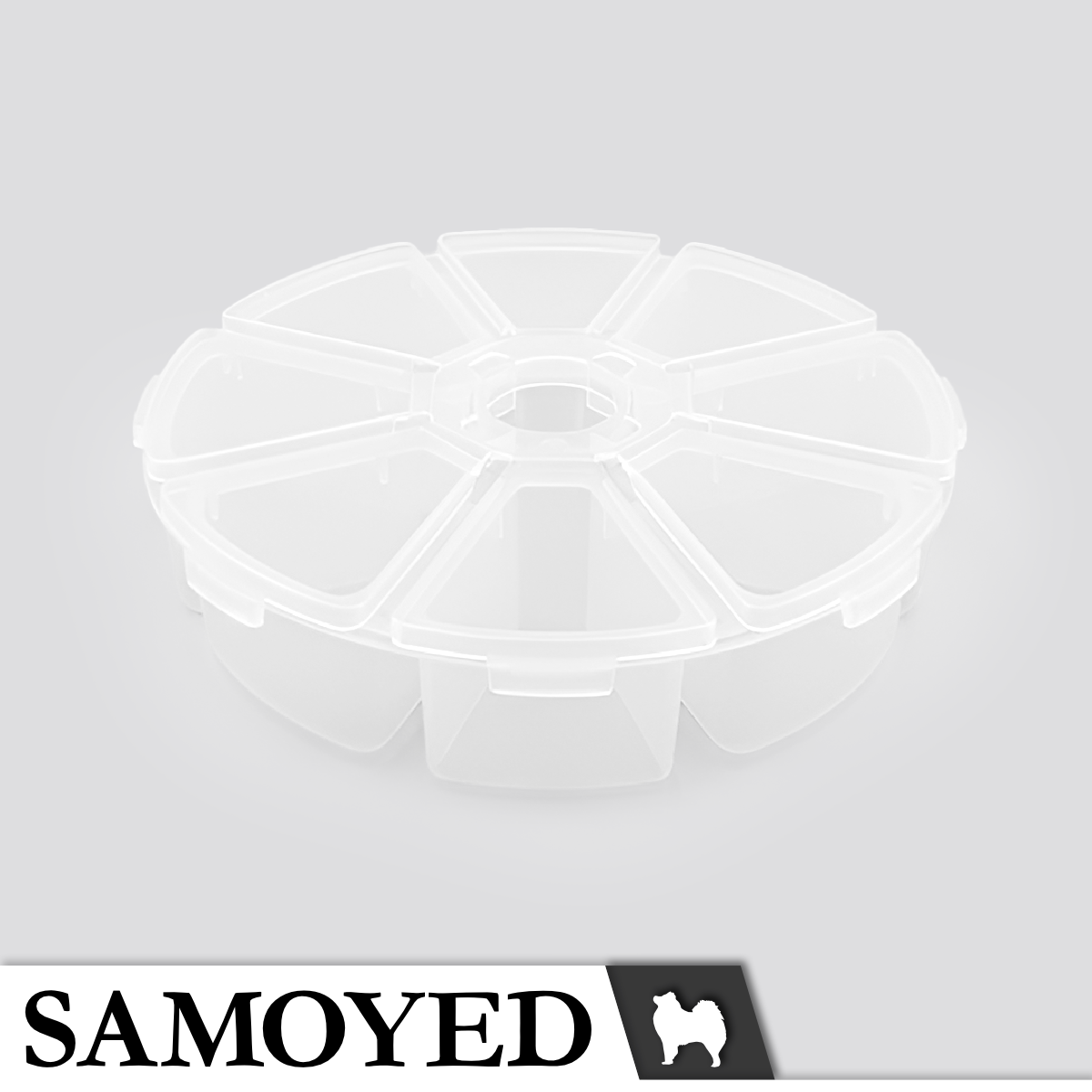 Plastic Cylinder Samoyed RG-D8M-105