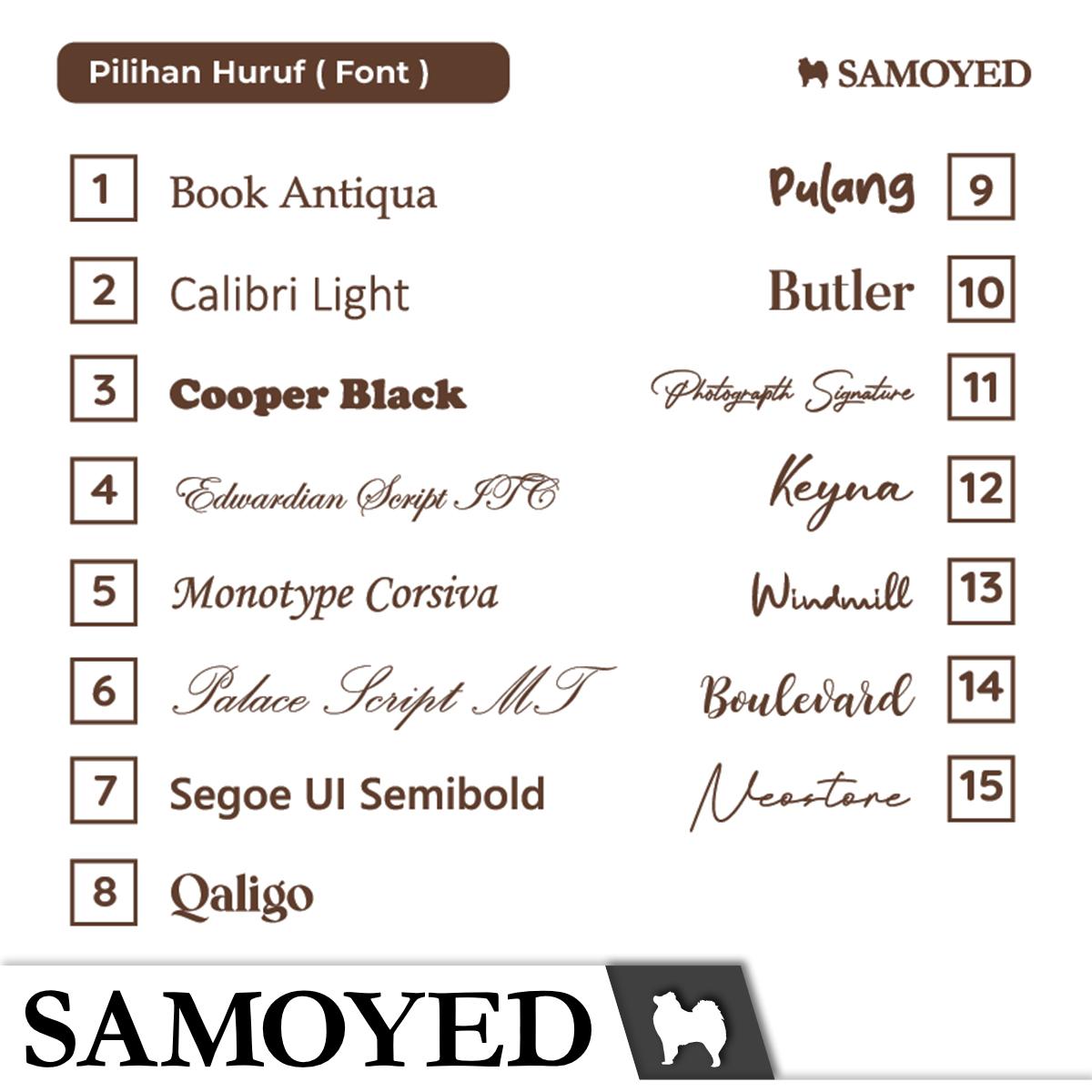 Traveler's Notebook Samoyed NBTV-CST-L3