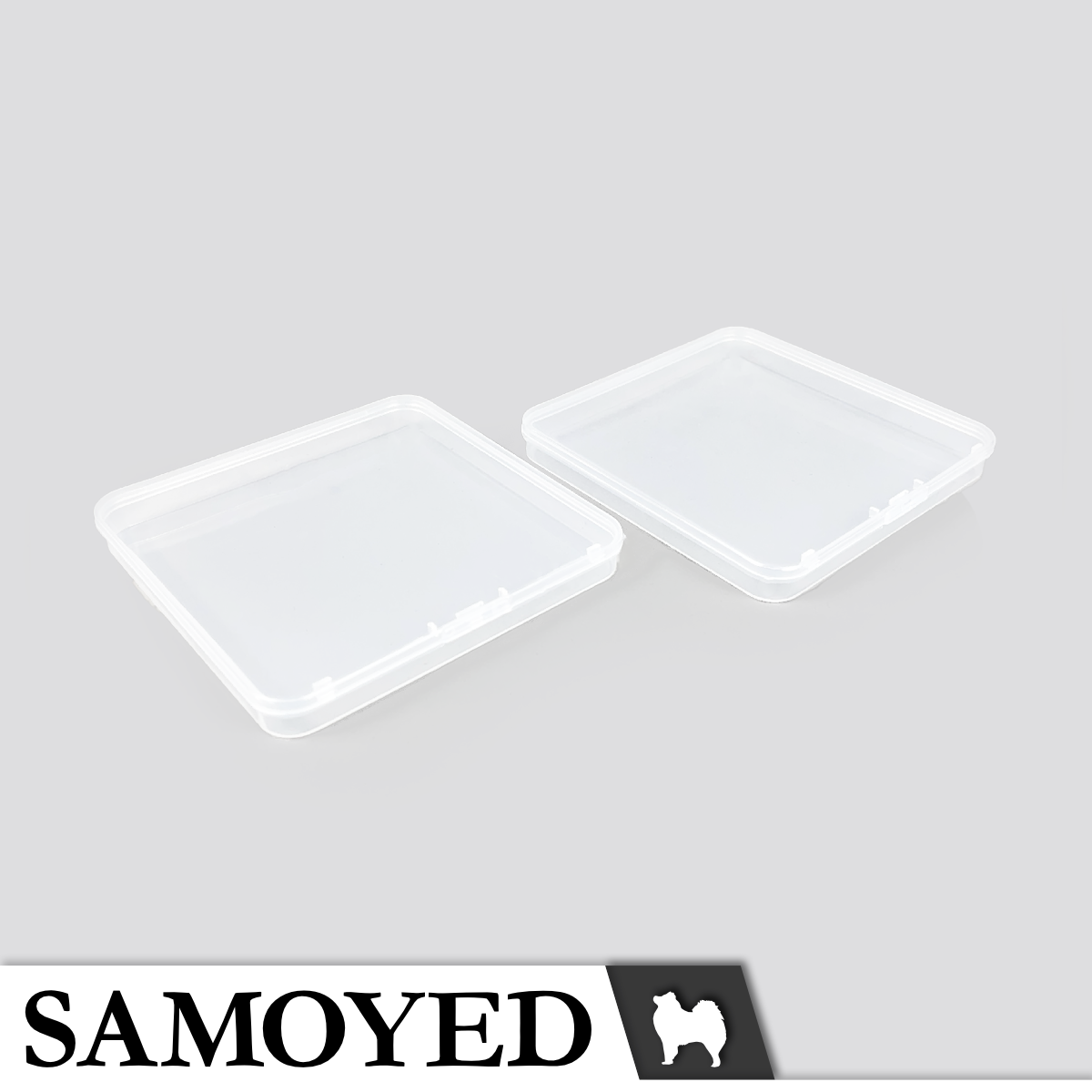 Plastic Box Samoyed SD 115 x 115 x 15 mm