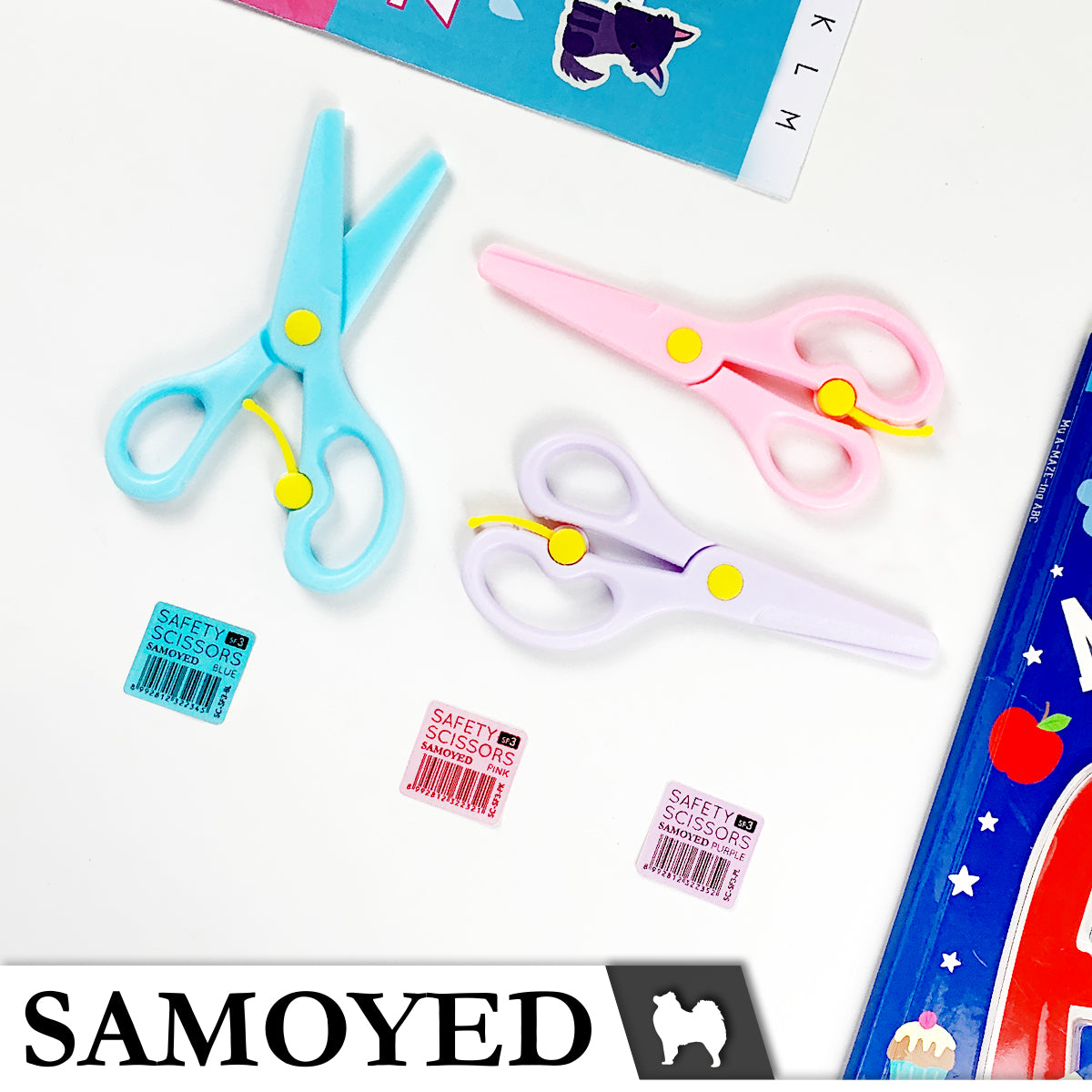 Safety Scissors Samoyed SC-SF3